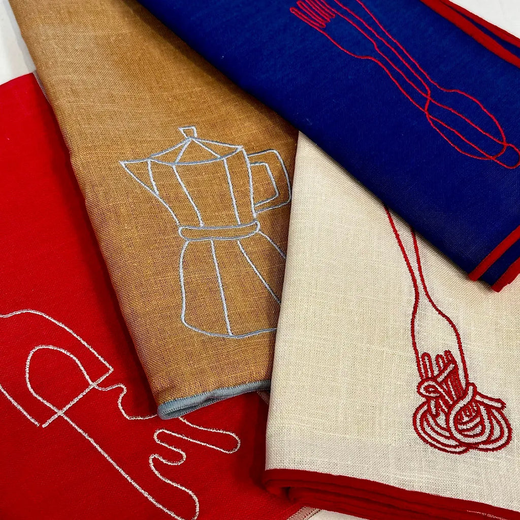 Linen Blend Napkins - Cutlery (Set of 2)